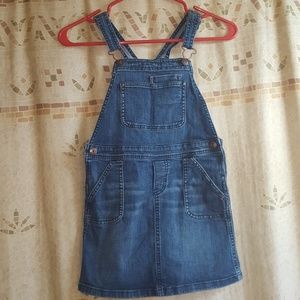 Girl's OshKosh Skirt Over-alls